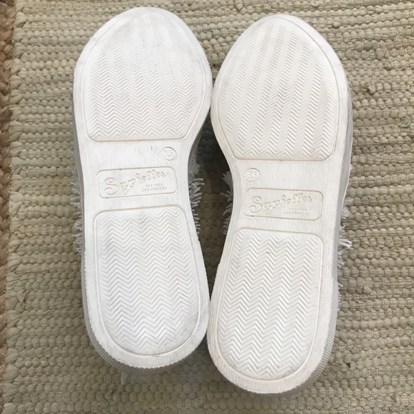 🎉HP Seychelles Silver White Slip on Sneakers - Picture 5 of 5